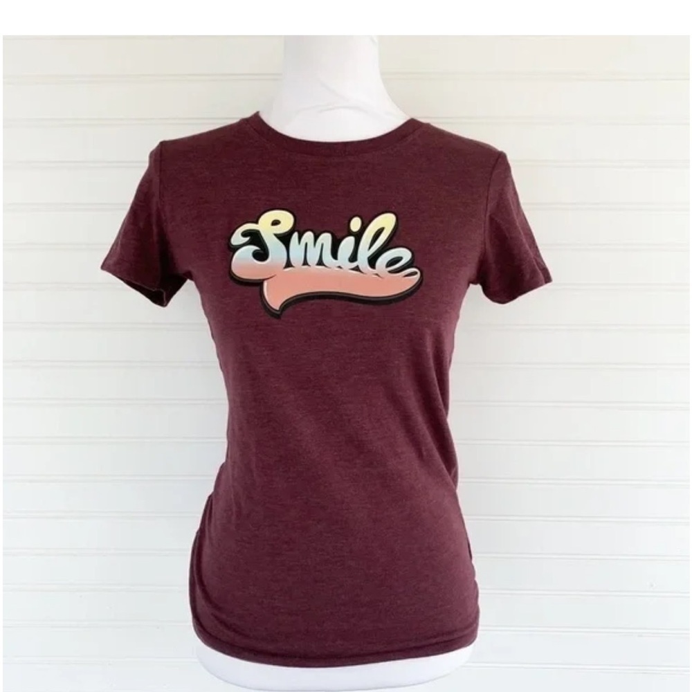 Free State Red Fitted Short Sleeve Tee